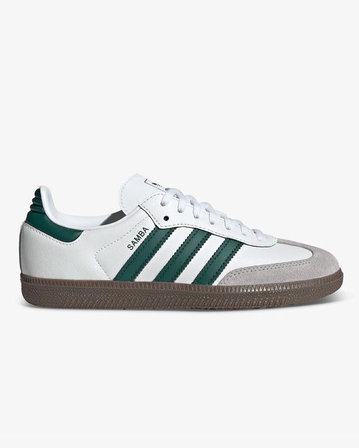 Adidas Samba OG J Bianco Verde JQ284343 ADIDAS