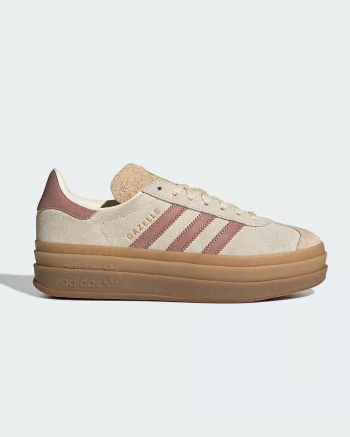 Adidas gazelle bold w beige cipria JS389393 ADIDAS
