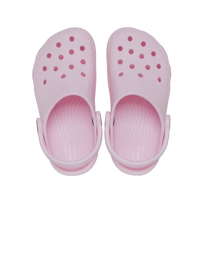crocs classic clog t kids pink milk 
