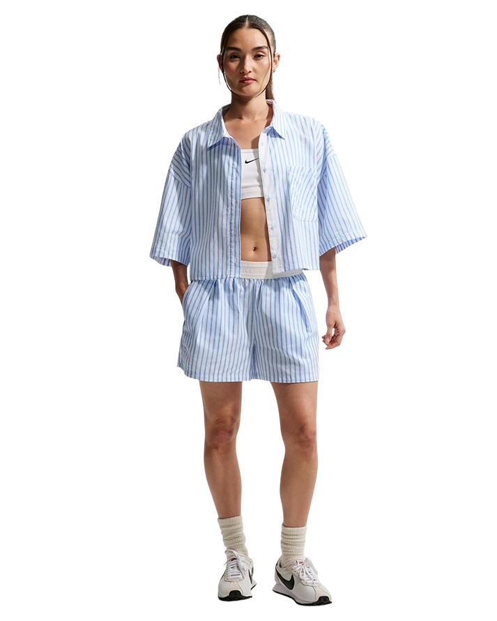 nike set completo camicia+shorts donna 