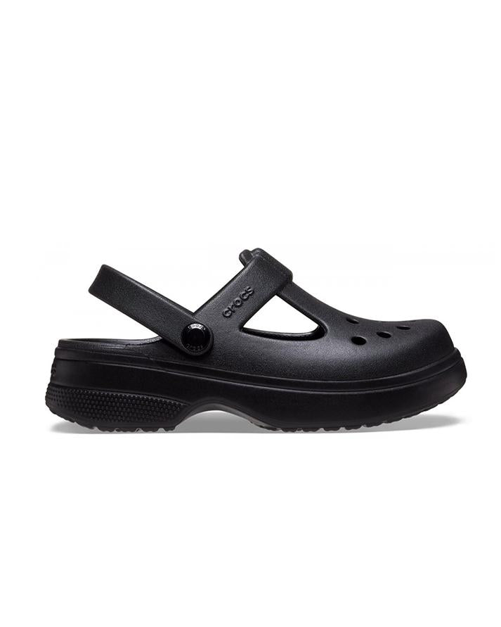 crocs classic mary jane clog kids black 