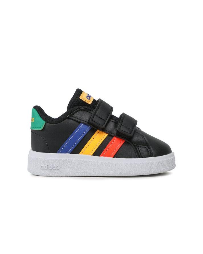 Adidas Grand Court 2.0 cf Nero Color Infant HP891818 ADIDAS