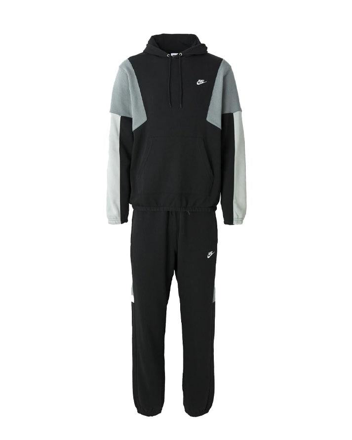 Nike Tuta Completa Club Fleece Nero Grigio Unisex HV1165010 NIKE
