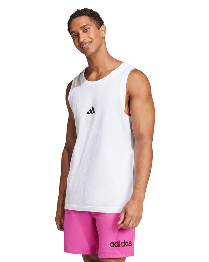 adidas  m sl tank  canotta white 