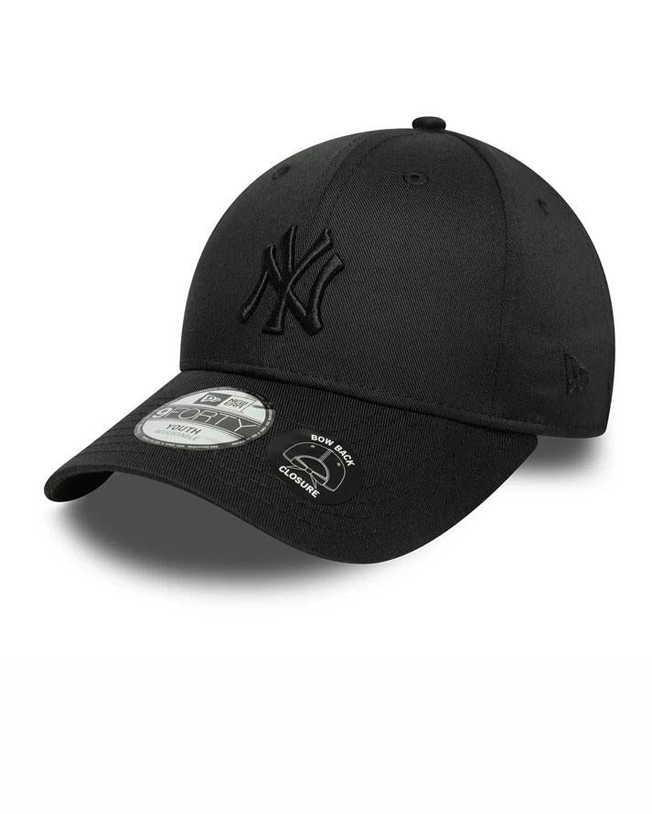 9FORTY New York Yankees MLB Bow Back Nero Youth 60759049ASS NEW ERA