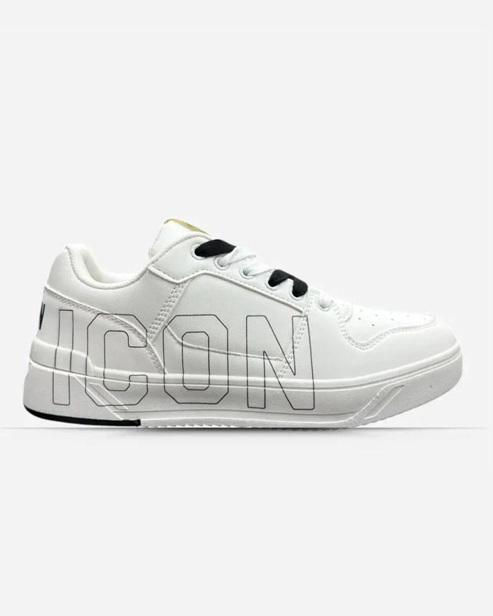 ICON Sneakers Pelle Bianco Uomo IC03930SUWHITE ICON