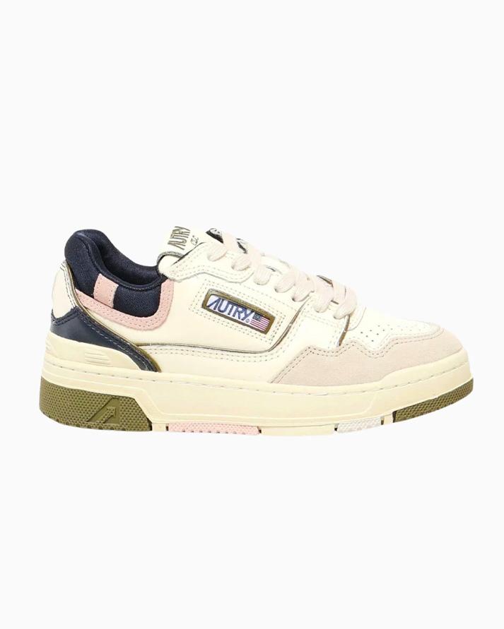 Autry rolw mc07 Donna Bianca/verde Pelle ROLWMC07 AUTRY