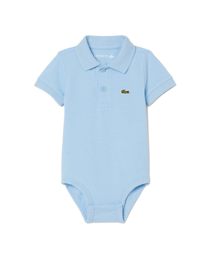 lacoste  lcn pique bodysuit infant 