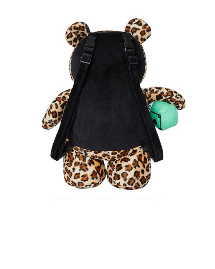 Sprayground zaino leopard money bear  910B7282NSZASS SPRAYGROUND