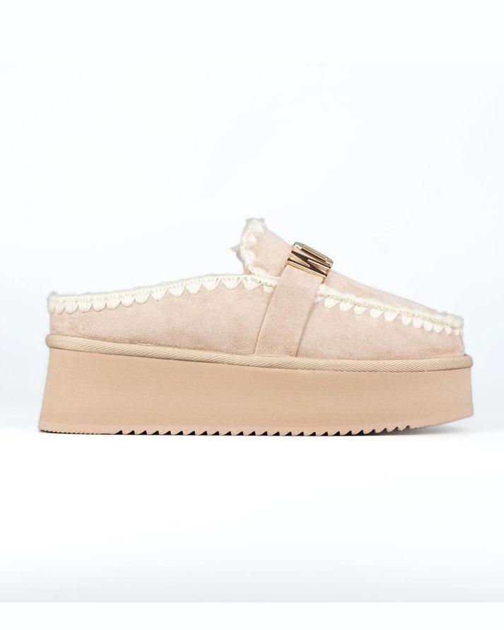 Icon Sabot Pelliccia Beige IC05264SDBEIGE ICON