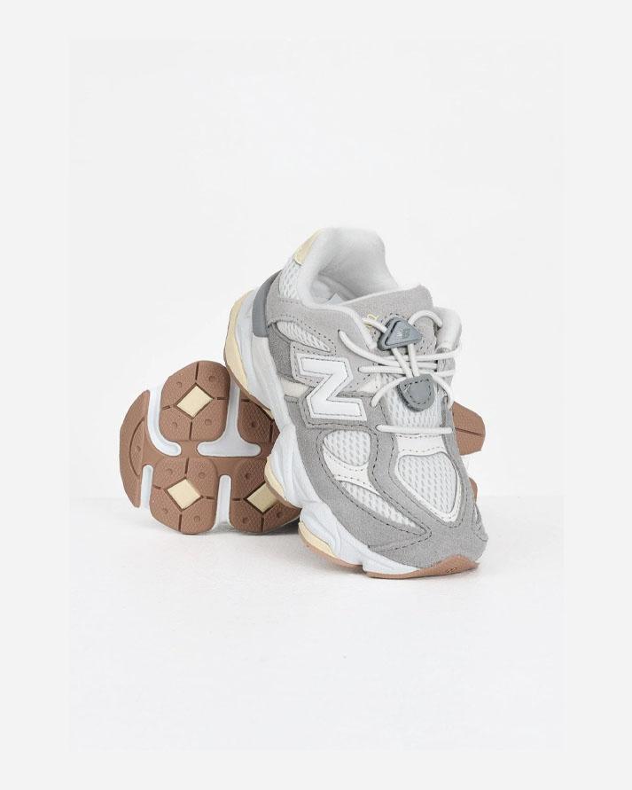 New Balance 9060 Grigio Panna Kids 