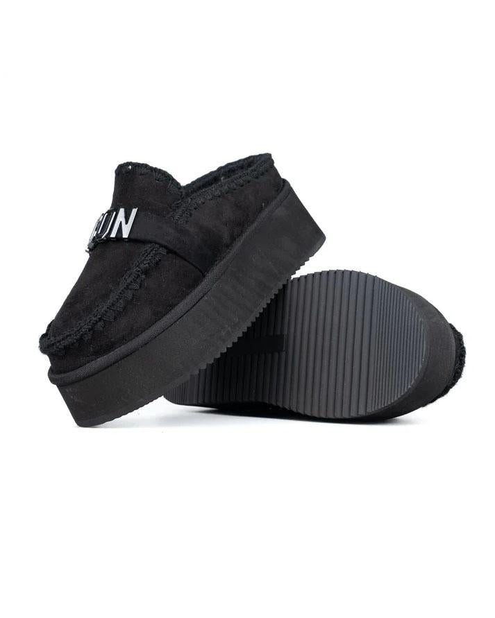 Icon Sabot Pelliccia Nero IC05264SDNERO ICON