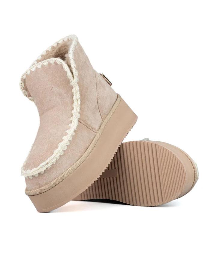 
                  
                    Icon Stivaletto Platform Pelliccia Beige IC05265SDBEIGE ICON
                  
                