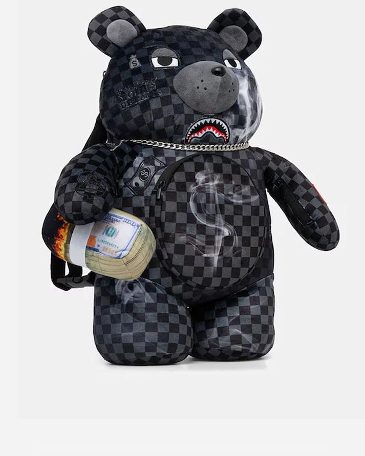Sprayground SIP N' SMOKE MONEYBEAR ART 