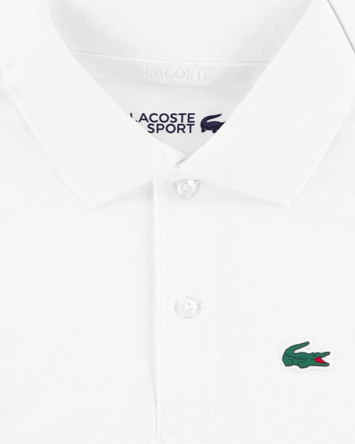 lacoste  lcb sport silicon croc polo kids white 