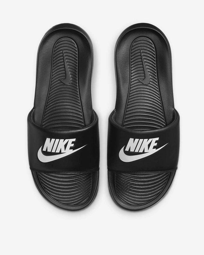 Nike Victori One Slide Nero Bianco 