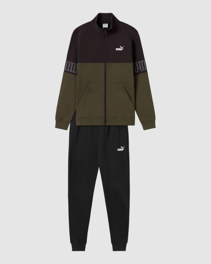 Puma Tuta Completa Uomo Clorblock Nero Verde 69199470 PUMA