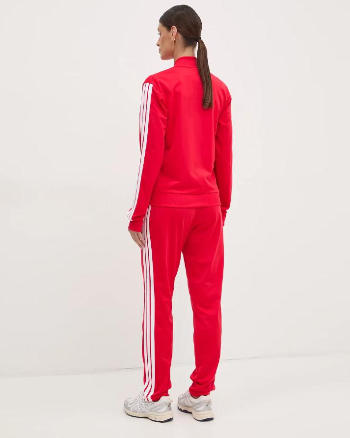 Adidas Tuta Completa Rossa Donna 