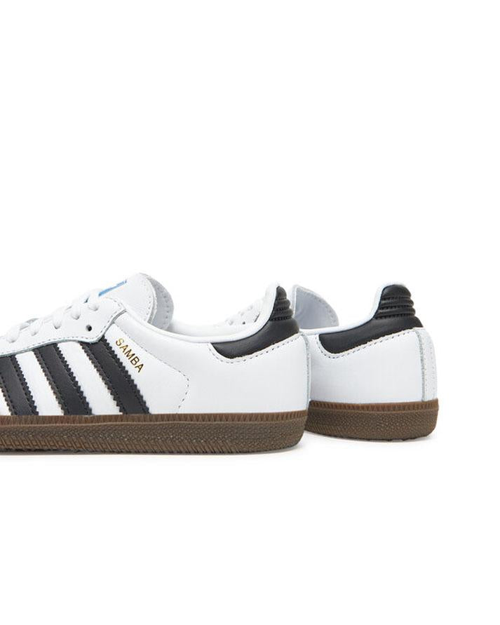 Adidas Samba OG Bianco Nero jr donna<BR/> 