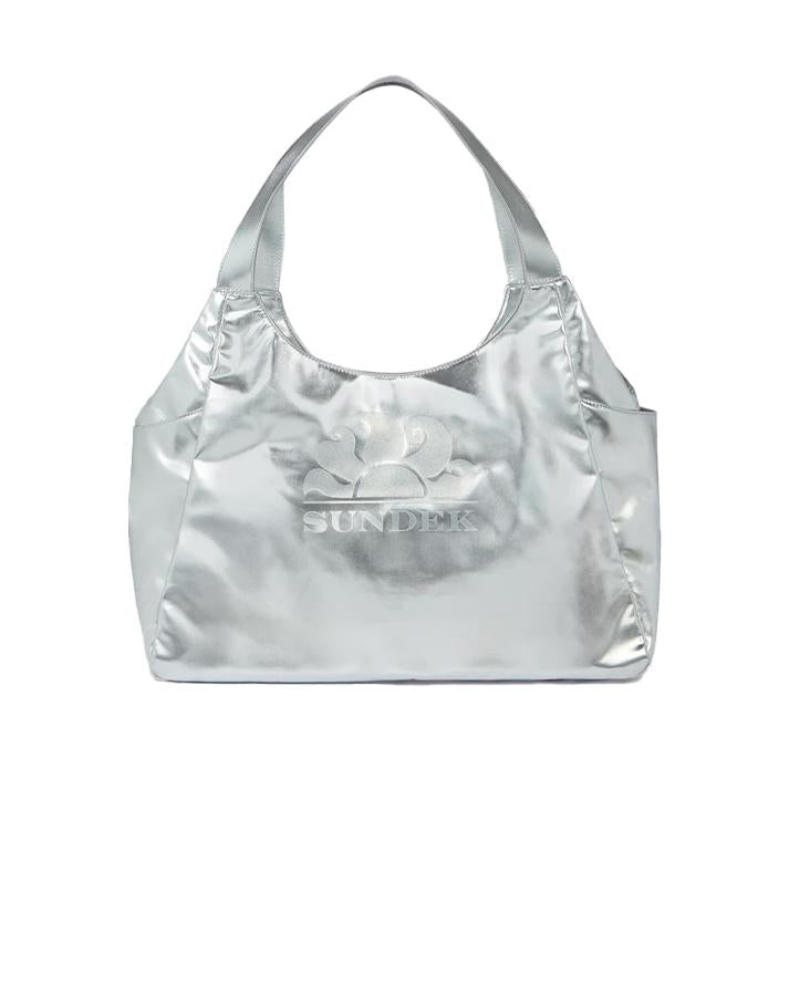 sundek laminated chel bag 