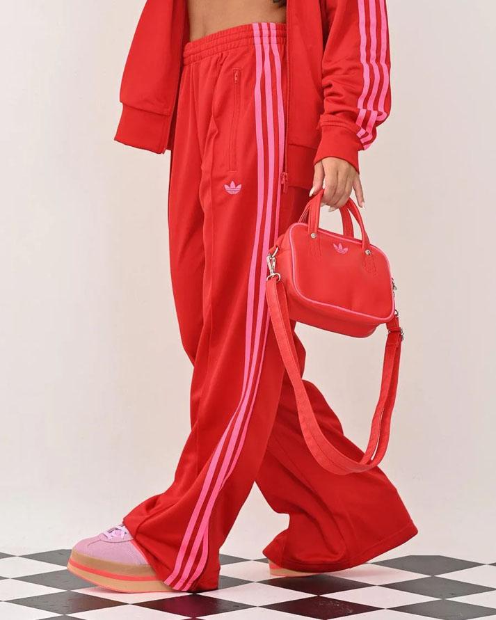 Pantalone Adidas Donna Rosso Fucsia JW122525 ADIDAS