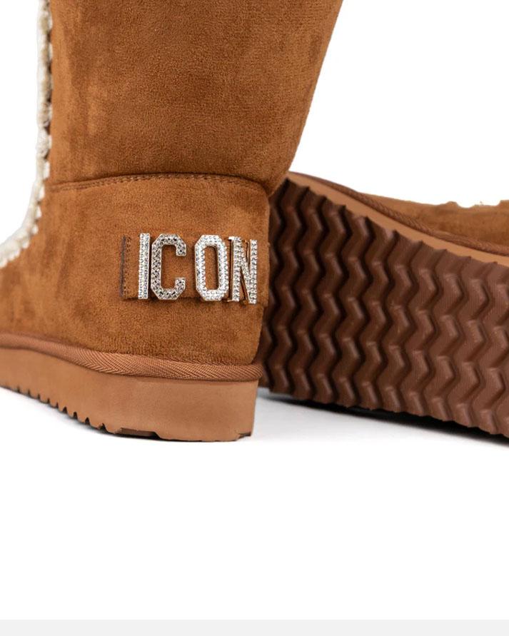 Icon Stivaletto Pelliccia Biscotto Donna IC04412SDBISCOTTO ICON