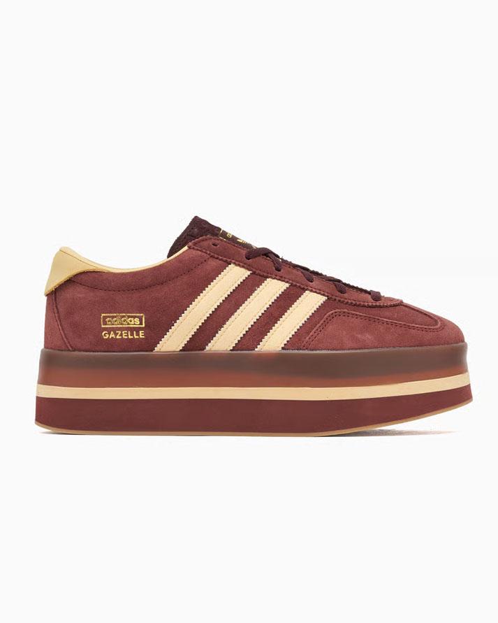 Adidas Gazelle Stack Marrone Beige JS392828 ADIDAS