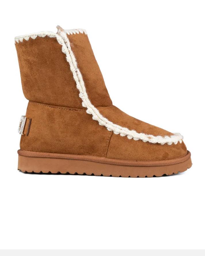 Icon Stivaletto Pelliccia Biscotto Donna IC04412SDBISCOTTO ICON