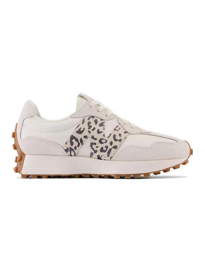 New Balance 327 Beige Leo donna 