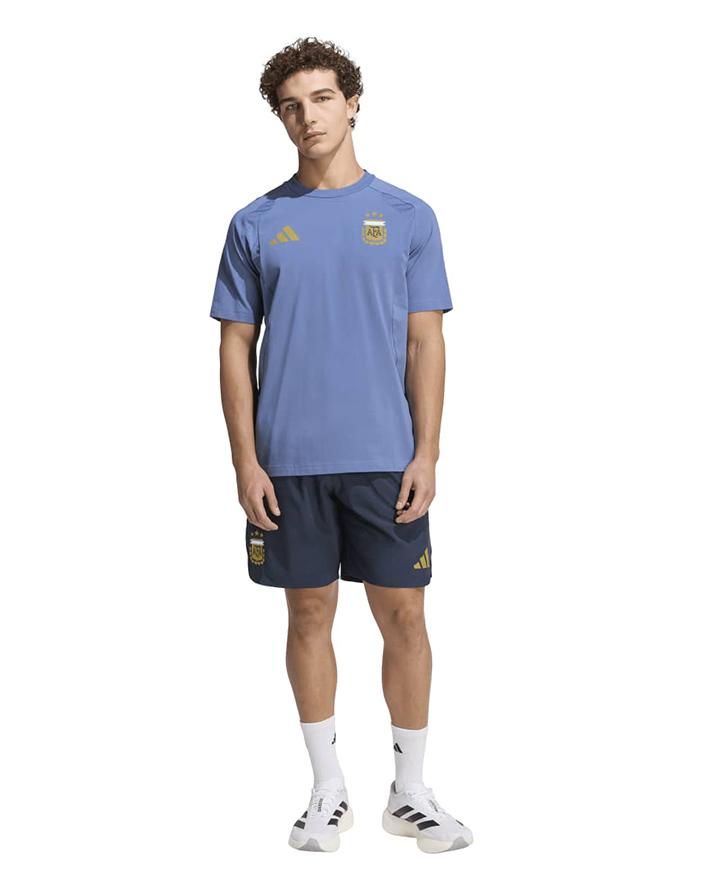adidas set completo  afa tt tee+shorts ARGENTINA 