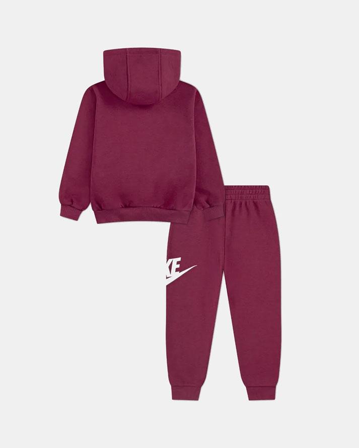 Nike Club fleece set Burgundy Infant 66L135ADZ NIKE