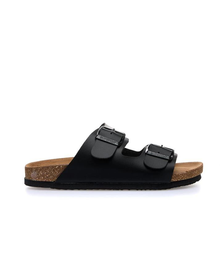 superga sandalo nero 