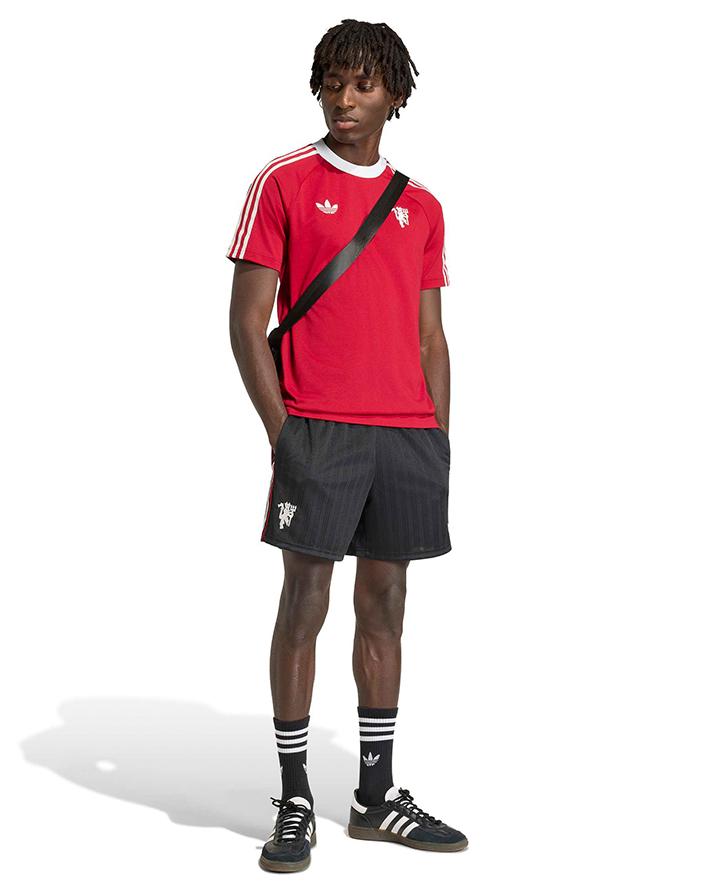 adidas set mufc og tee+shorts 
