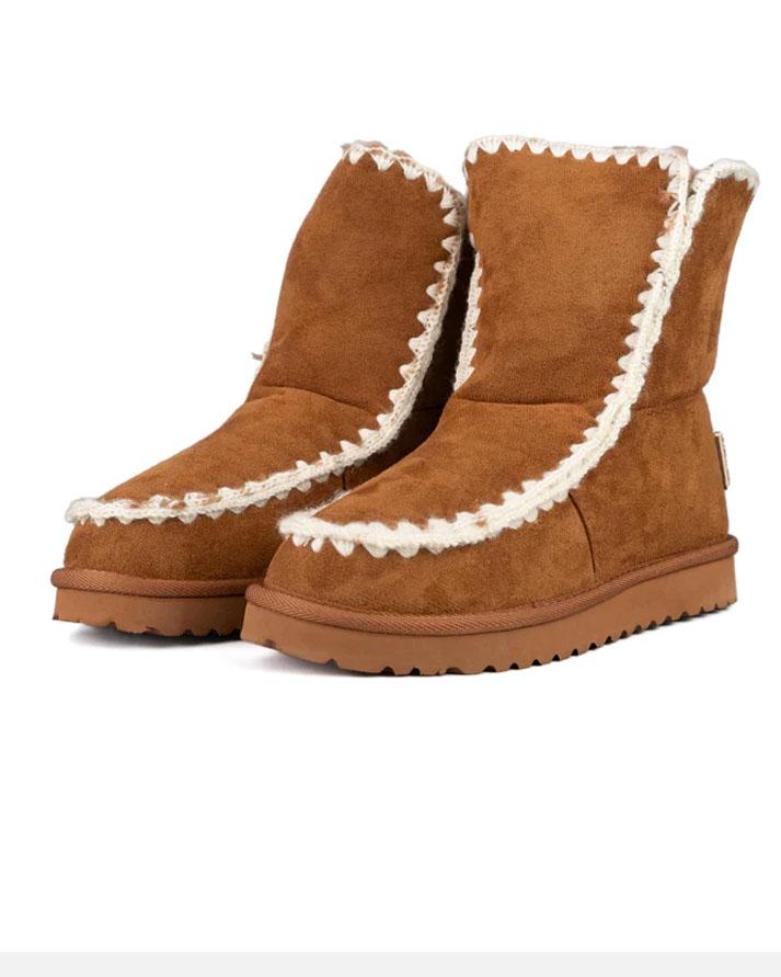 Icon Stivaletto Pelliccia Biscotto Donna IC04412SDBISCOTTO ICON