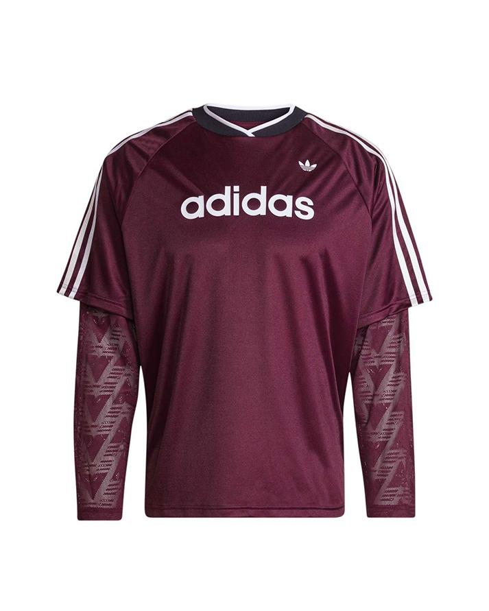 adidas maglia  lace ls jersey  donna 