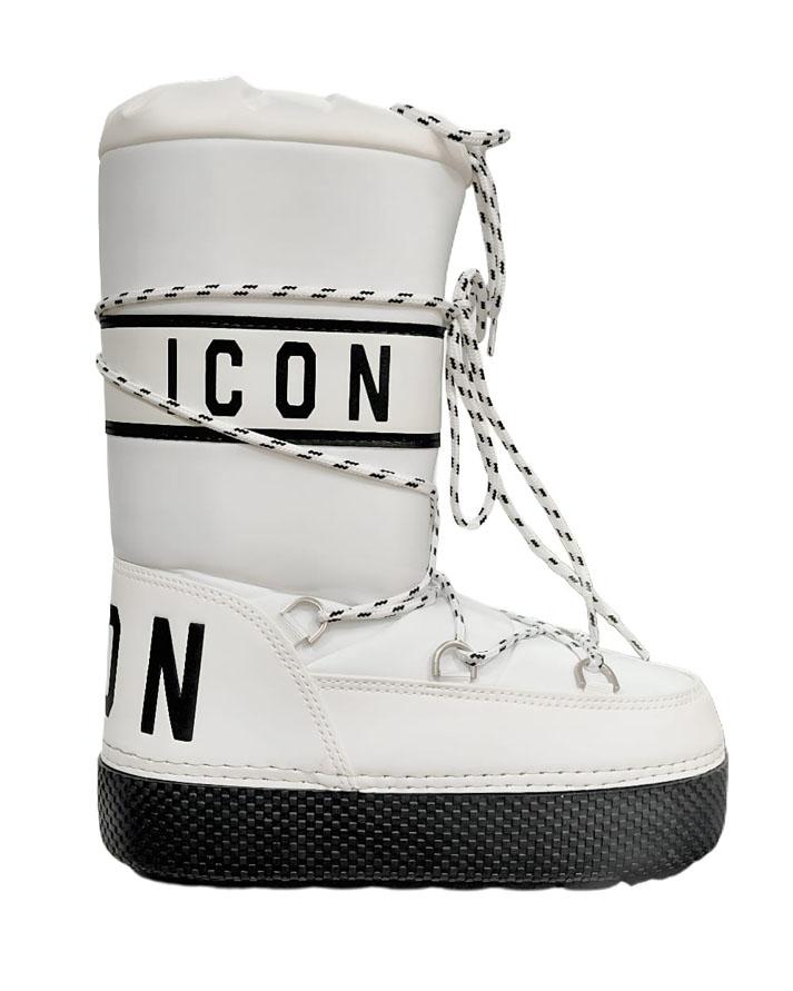 ICON Stivale Neve Platfrom Bianco IC05739SDBIANCO ICON