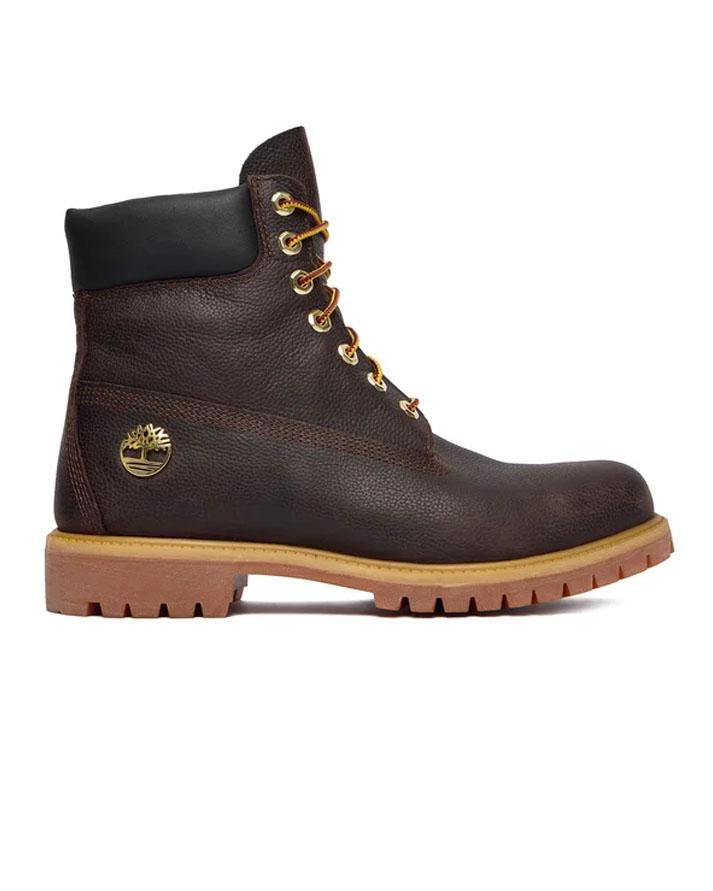 Timberland  prem 6 in lace waterproof Marrone Pelle TB0A2P6WEXU1MASS TIMBERLAND