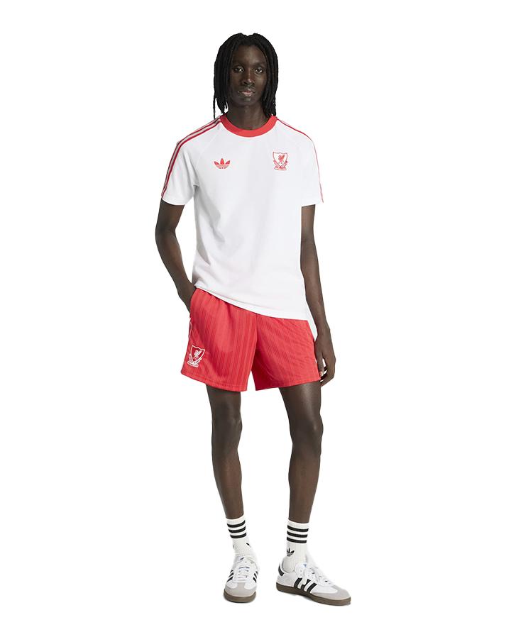 adidas  set completo lfc og tee+shorts  white LIVERPOOL FC 