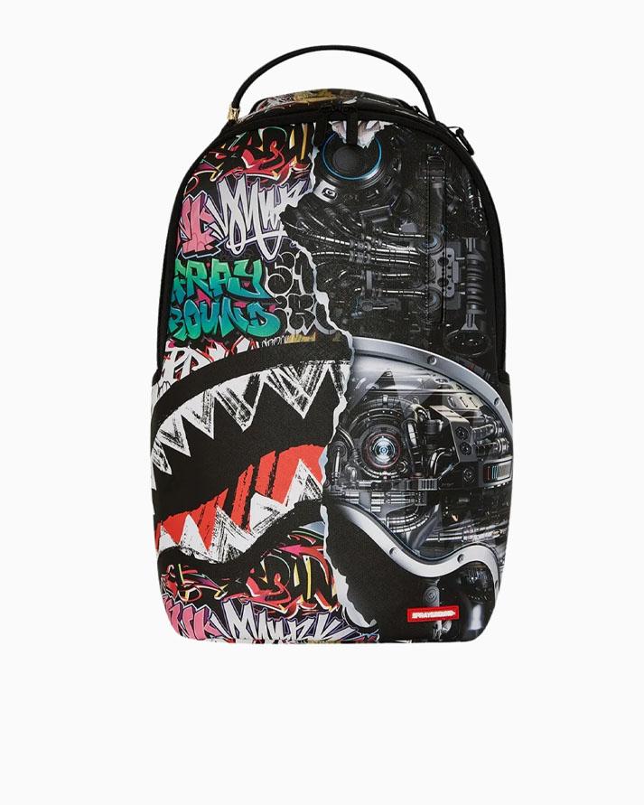 Sprayground split cybershark dlxsv 910B7126NSZASS SPRAYGROUND
