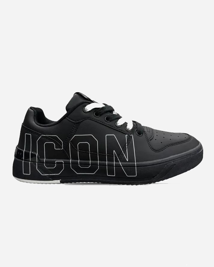 ICON Sneakers Pelle Nero Uomo IC03930SUBLACK ICON