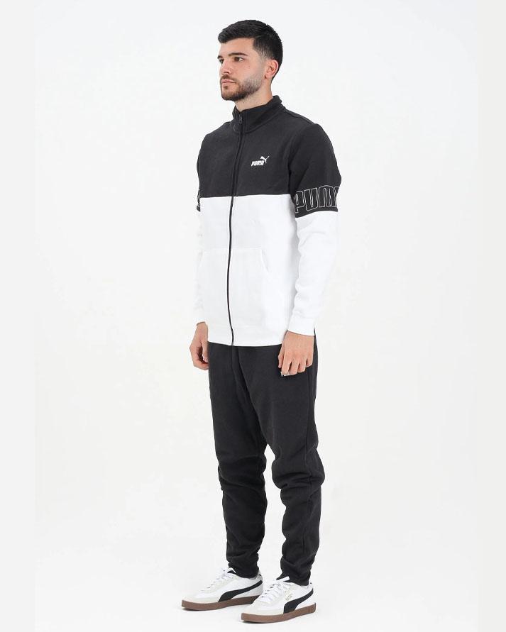 Puma Tuta Completa Uomo Clorblock Nero Bianca 69199402 PUMA