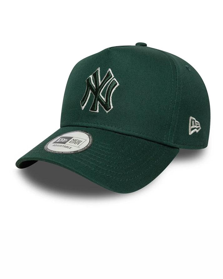 9FORTY E-Frame New York Yankees MLB Team Outline Verde Scuro 60759058ASS NEW ERA