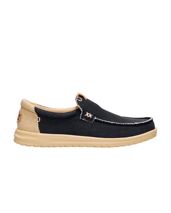 hey dude mikka braided Black/boulder Tan uomo 