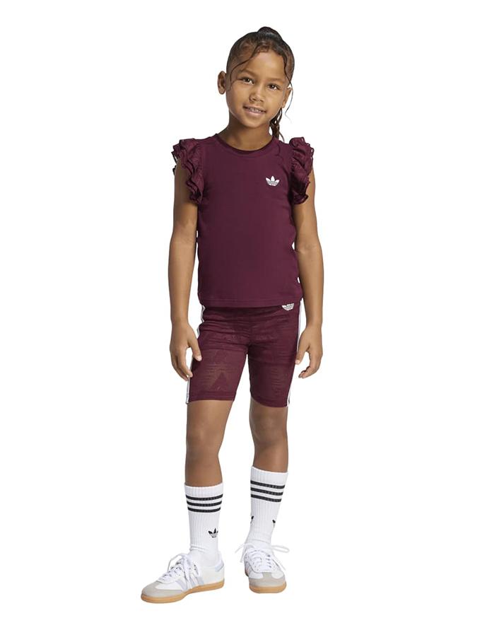 adidas set completo  c short tee set baby 