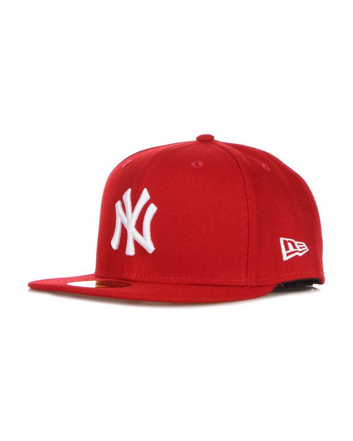New Era 59fifty basic Rosso 10011573ASS NEW ERA