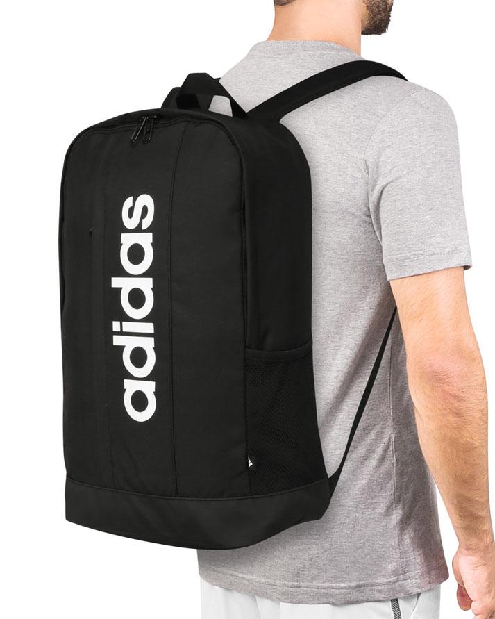 Adidas linear backpack nero JD955656 ADIDAS