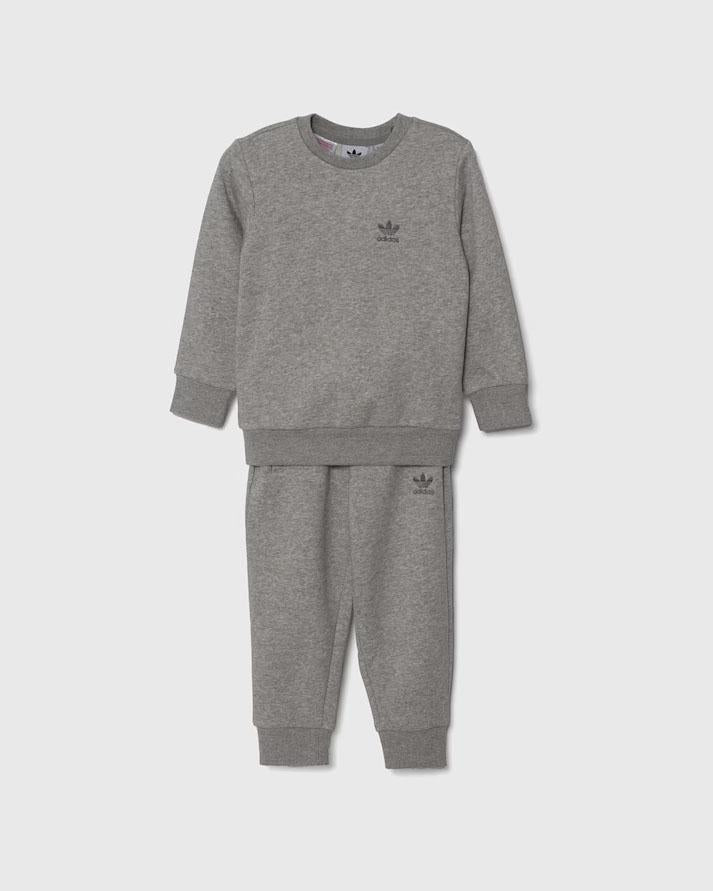 Adidas Tuta Completa Grigia Infant IX983434 ADIDAS