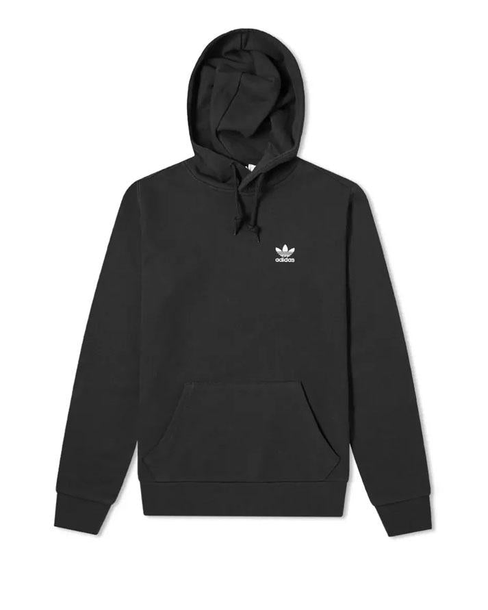 Adidas Felpa Ess hd Nero Unisex IY493030 ADIDAS