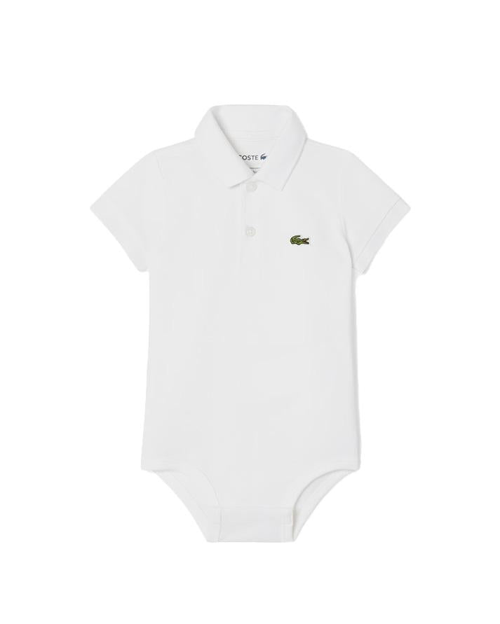 lacoste  lcn pique bodysuit infant 