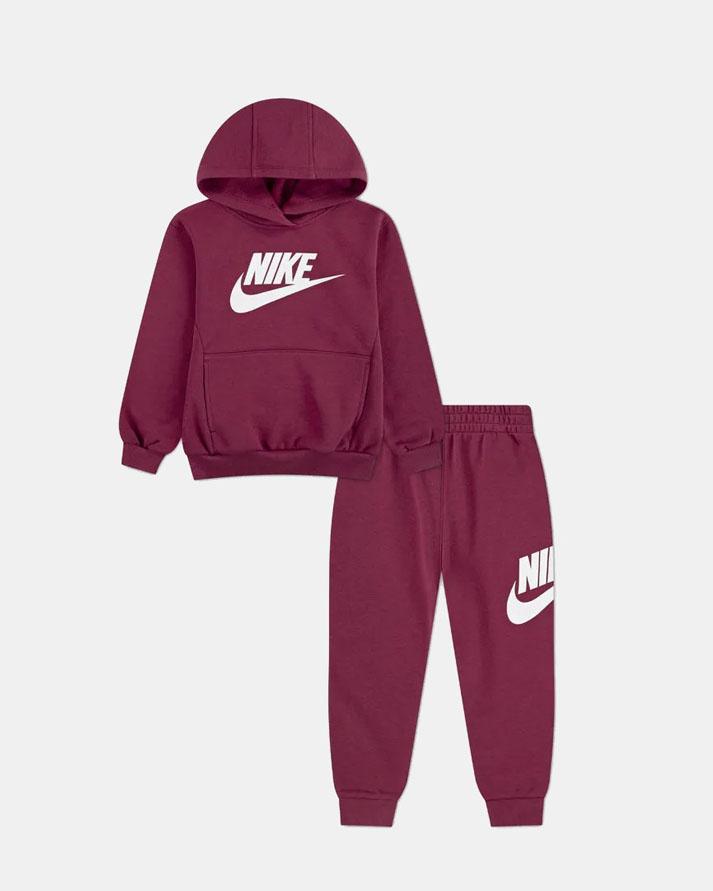 Nike Club fleece set Burgundy Infant 66L135ADZ NIKE